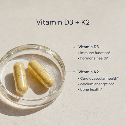 Vitamin D3 + K2